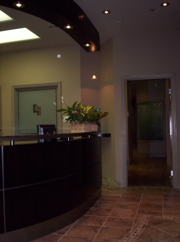 Reception desk